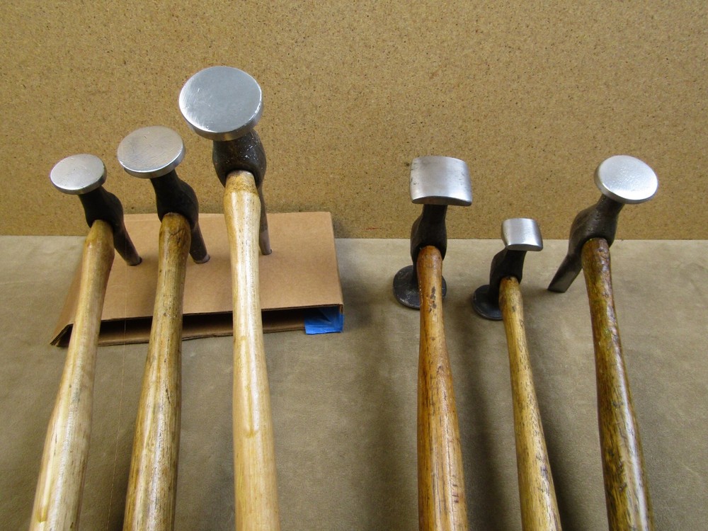 STREAM LINE TOOLS USA AUTO BODY REVERSE CURVE PICK SHRINKING SQUARE/ROUND HAMMER