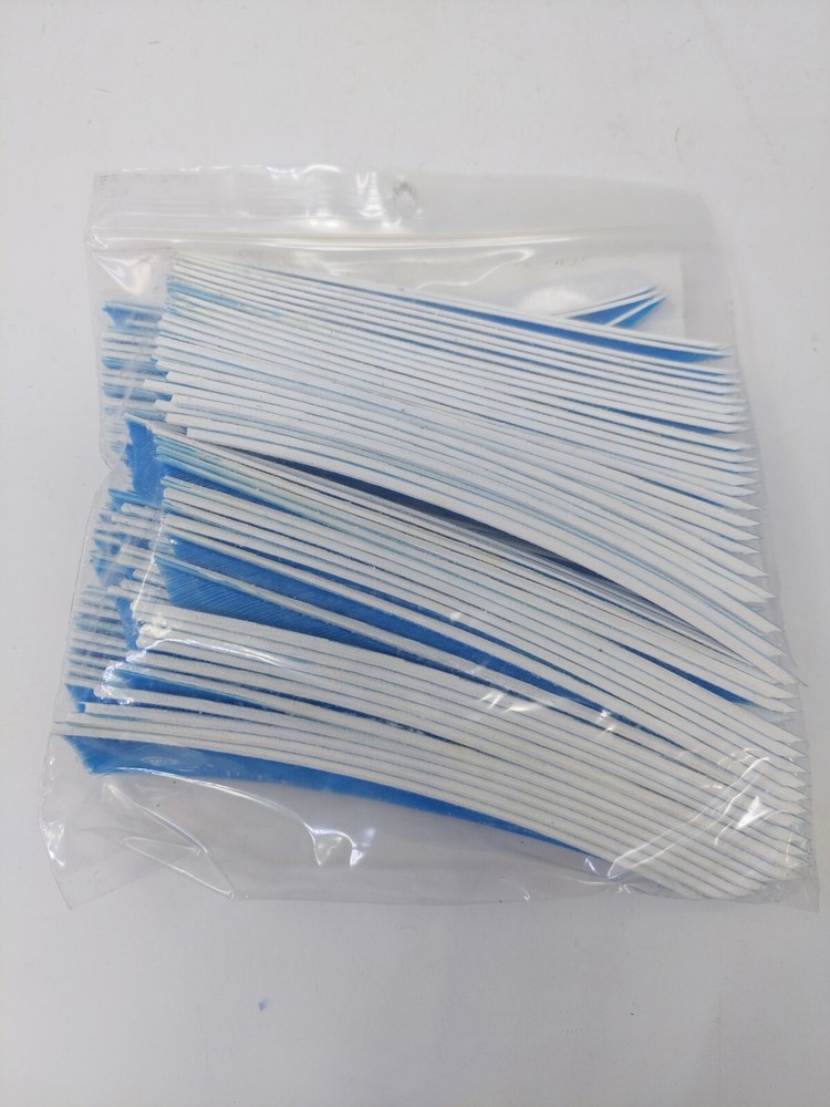 100pk Gateway Feathers 5" Right Wing: Shield Sky Blue 500RSSBL-100