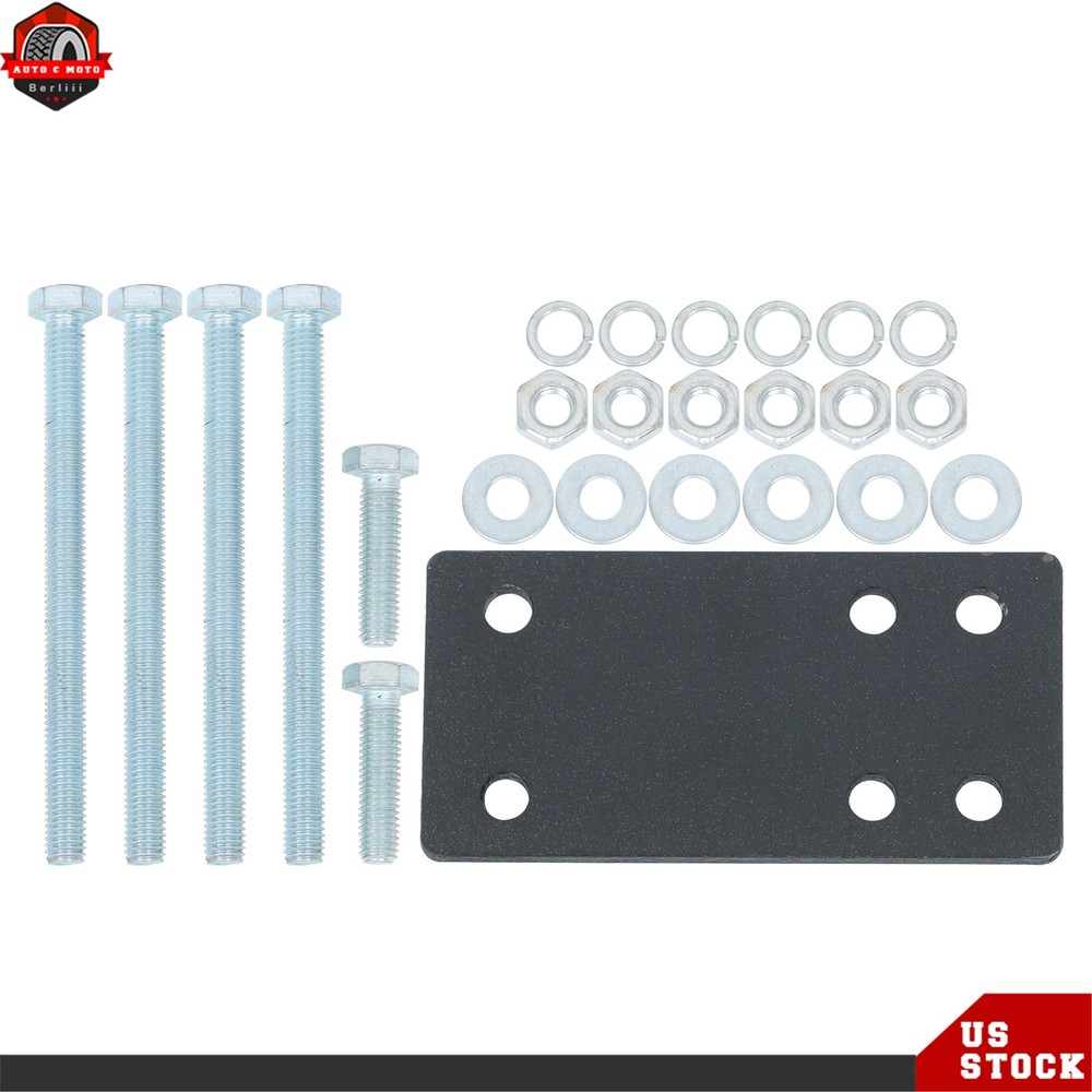 1 PCS Universal 3 Step /Triple Step Boat Trailer Steps W/Handle Black