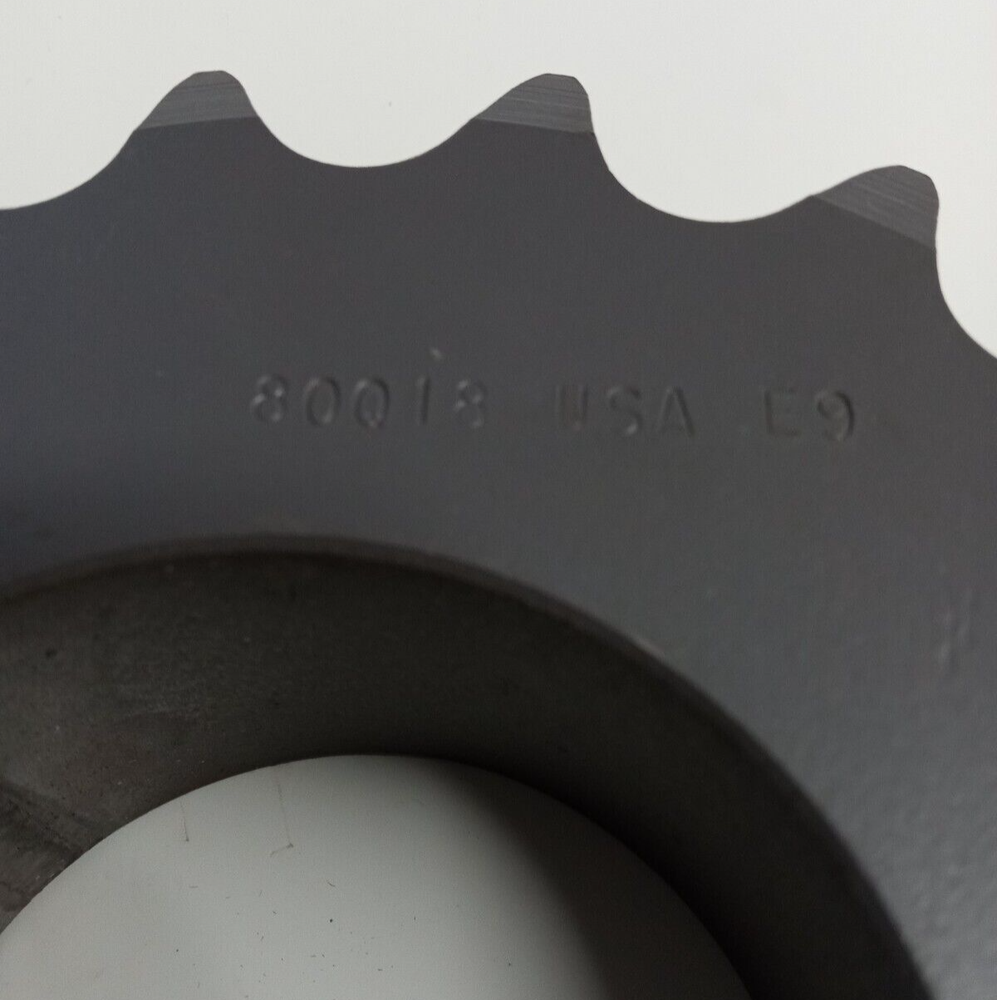 Browning 80Q18 #80 Bushing Bore Roller Chain Split Taper Sprocket 18T **USA**