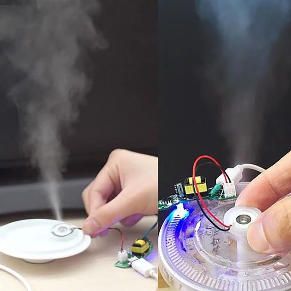 Atomizing Transducer Ceramics Discs ITROLLE 4PCS 16mm Ultrasonic Mist white