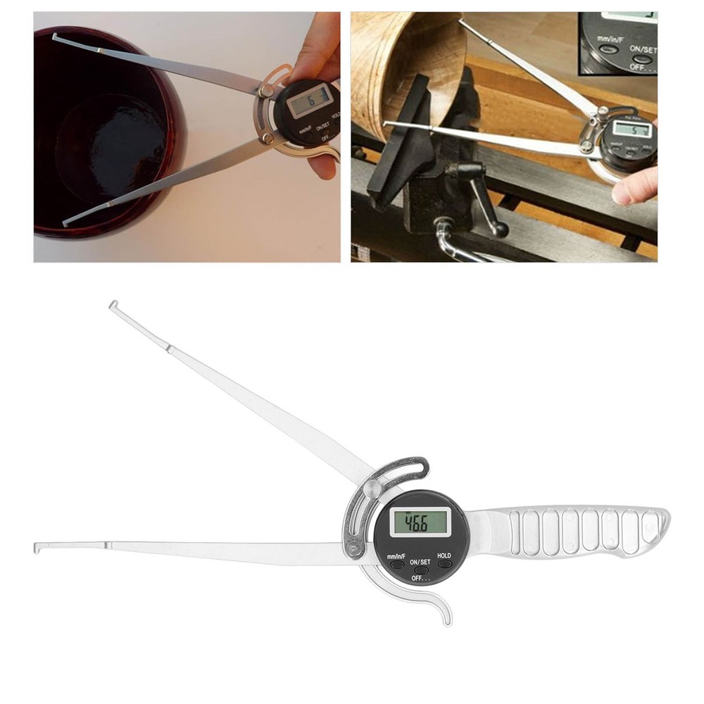 Digital Inside Caliper 12.7 to 216mm Internal Caliper Gage with Handle WT