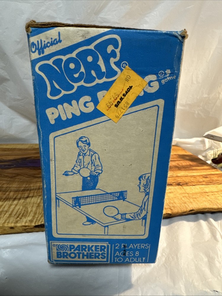 Nerf - Ping Pong game. Parker Brothers - Complete