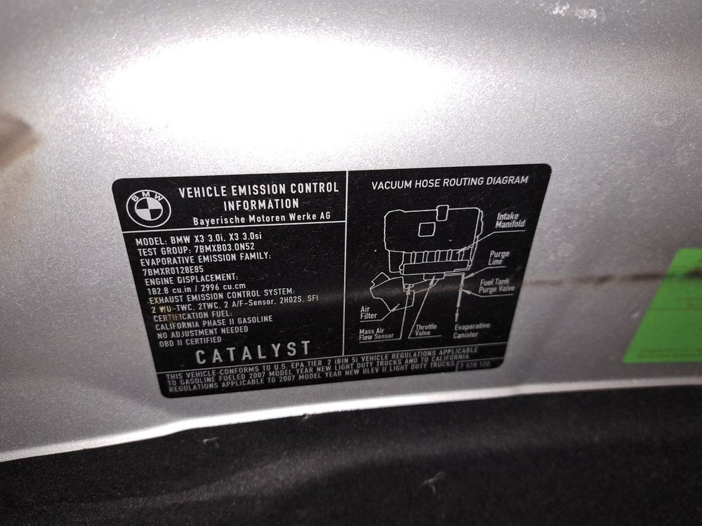 2007 X3 Jack Sku#4312961