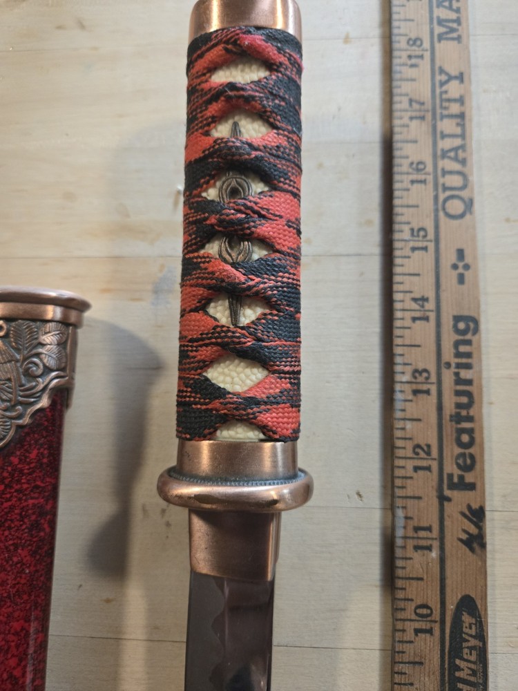 Asian Dagger Decorative Not Sharp.