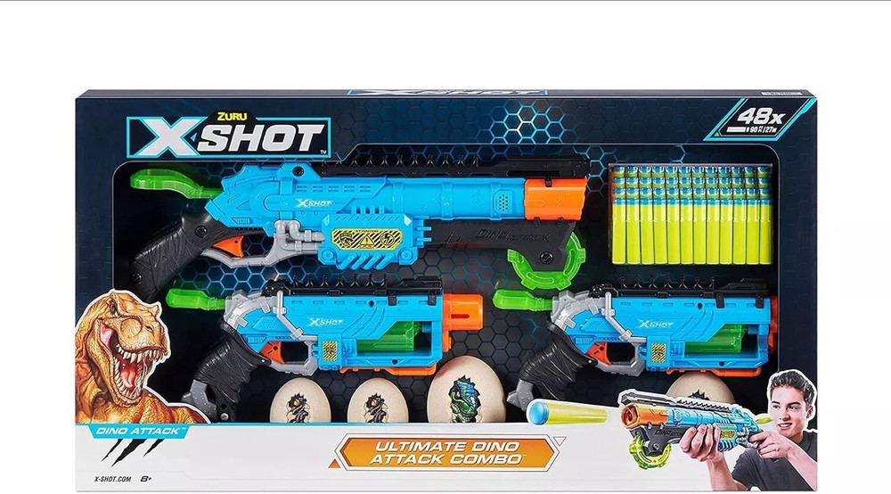 ZURU X-SHOT ULTIMATE DINO ATTACK COMBO *NEW