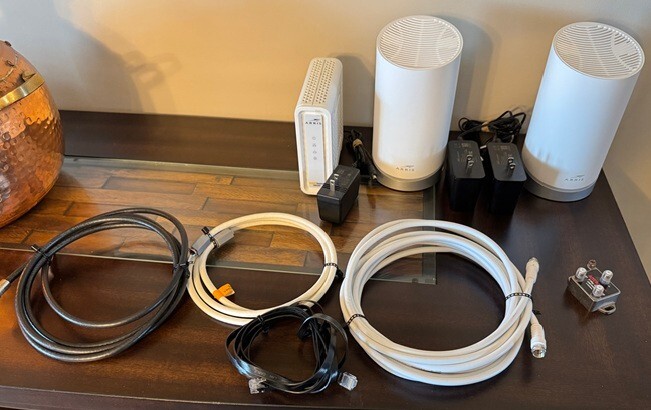 Complete home cable wifi system