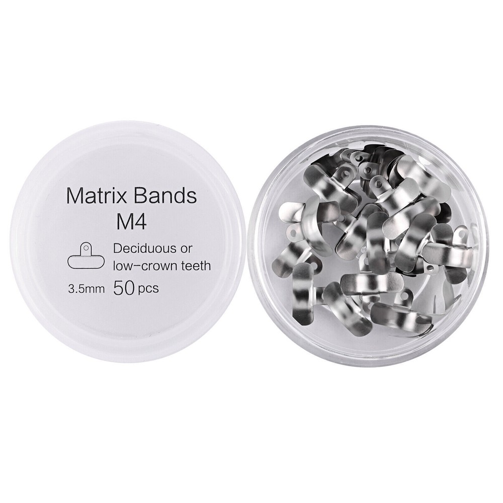 Dental Matrix Bands Ring Sectional Matrice Refills System Clamp Ring Clips
