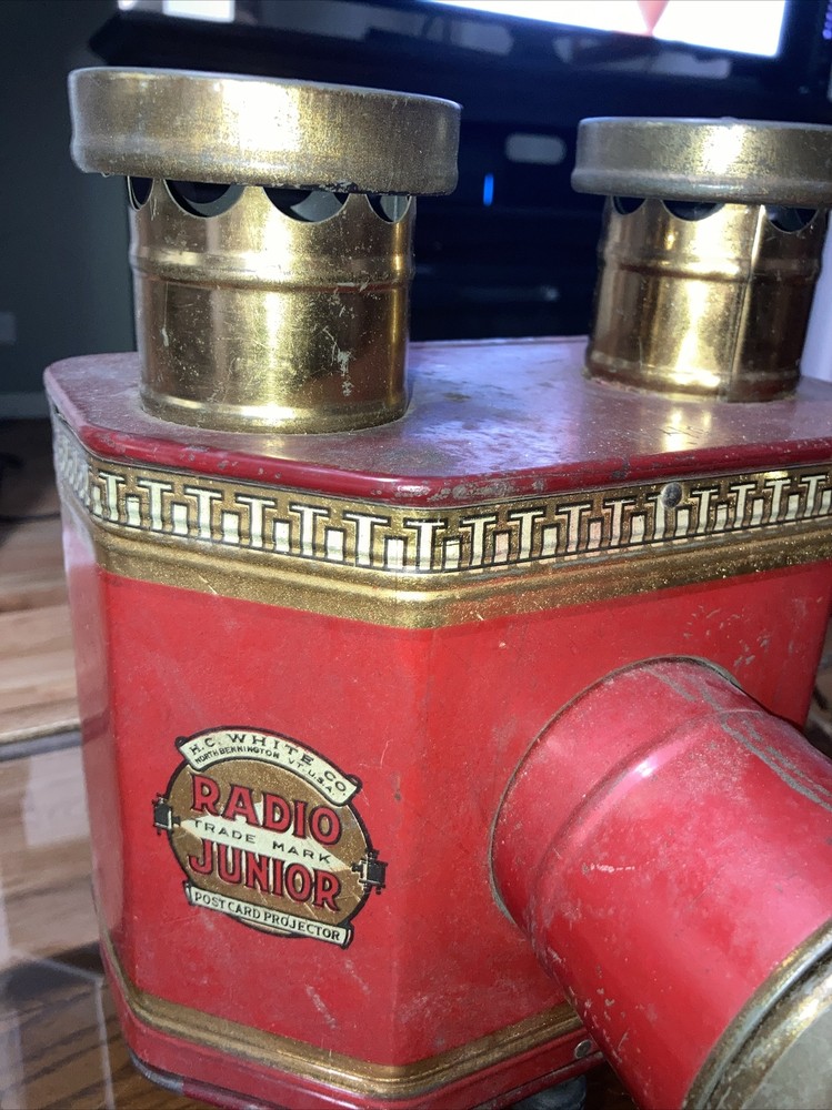H.C. White Co. RADIO JUNIOR Post Card Projector