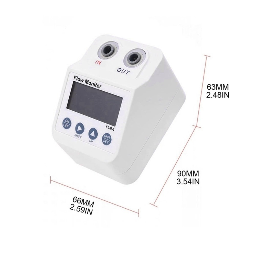 Digital Display Filter Water Flow Meter with Electronic Digital Display 5051