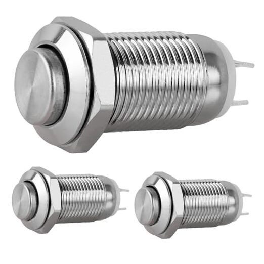 Metal Waterproof Push Button Switch Self-Locking Lock Switch G10 Self locking