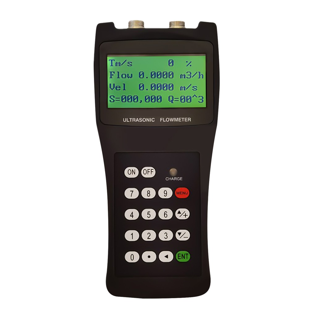 DN50-DN700 Ultrasonic Liquid Flow Meter TDS-100H w/M2 Digital Handheld FlowMeter