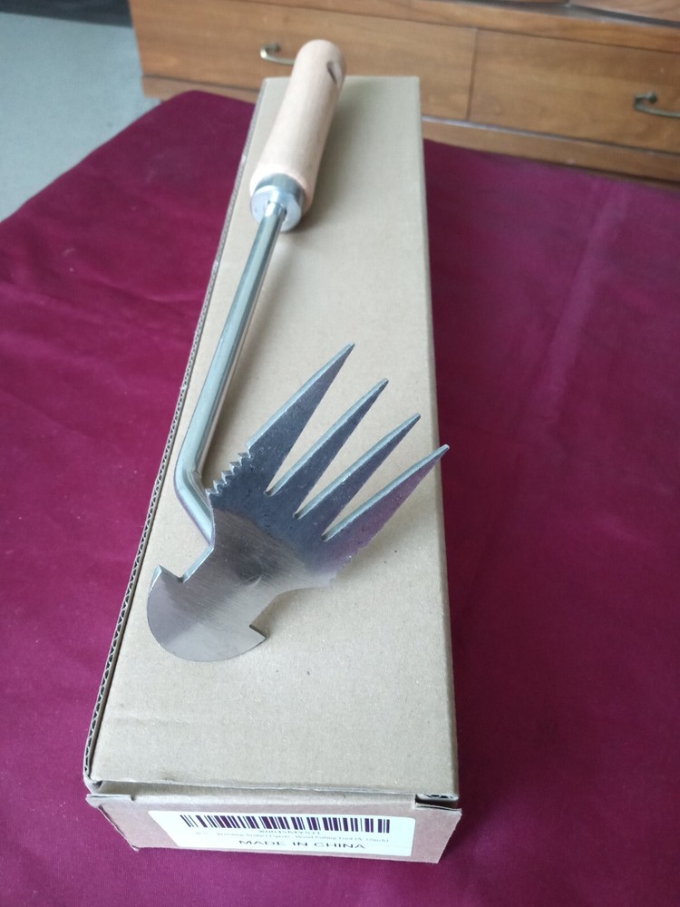 Uprooting Tool Garden 12" Weeding Artifact Uproot Weed Pulling Tool with Handle