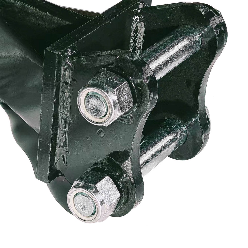 Black 19in Tooth Width Ripper Attachment Hooks For Small Digger Mini Excavator