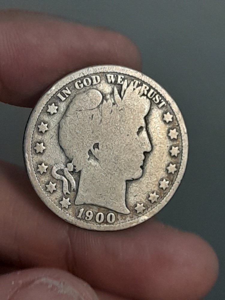 1900- S Barber Half Dollar #2