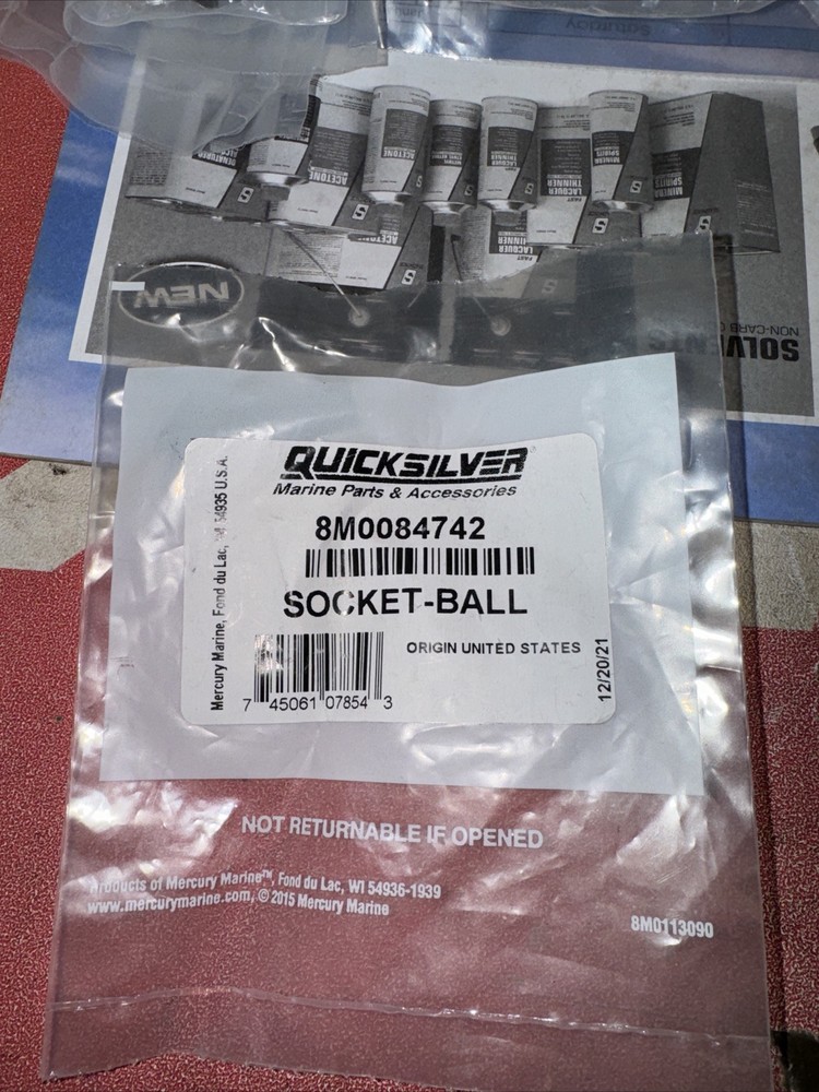 Mercury SOCKET-BALL 8M0084742 OEM NEW
