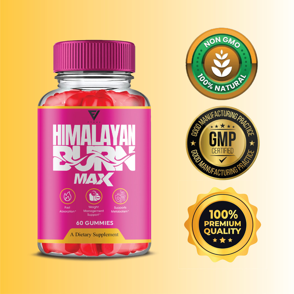 (3 Pack) Himalayan Burn Max Gummies, HimalayanBurn Advanced Gummy (180 Gummies)