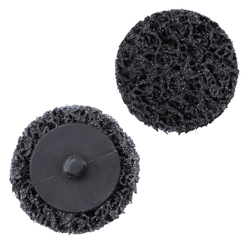 10PCS 2in Roll Lock Die Sanding Disc Grinder Stripping Paint Rust Removal Wheels