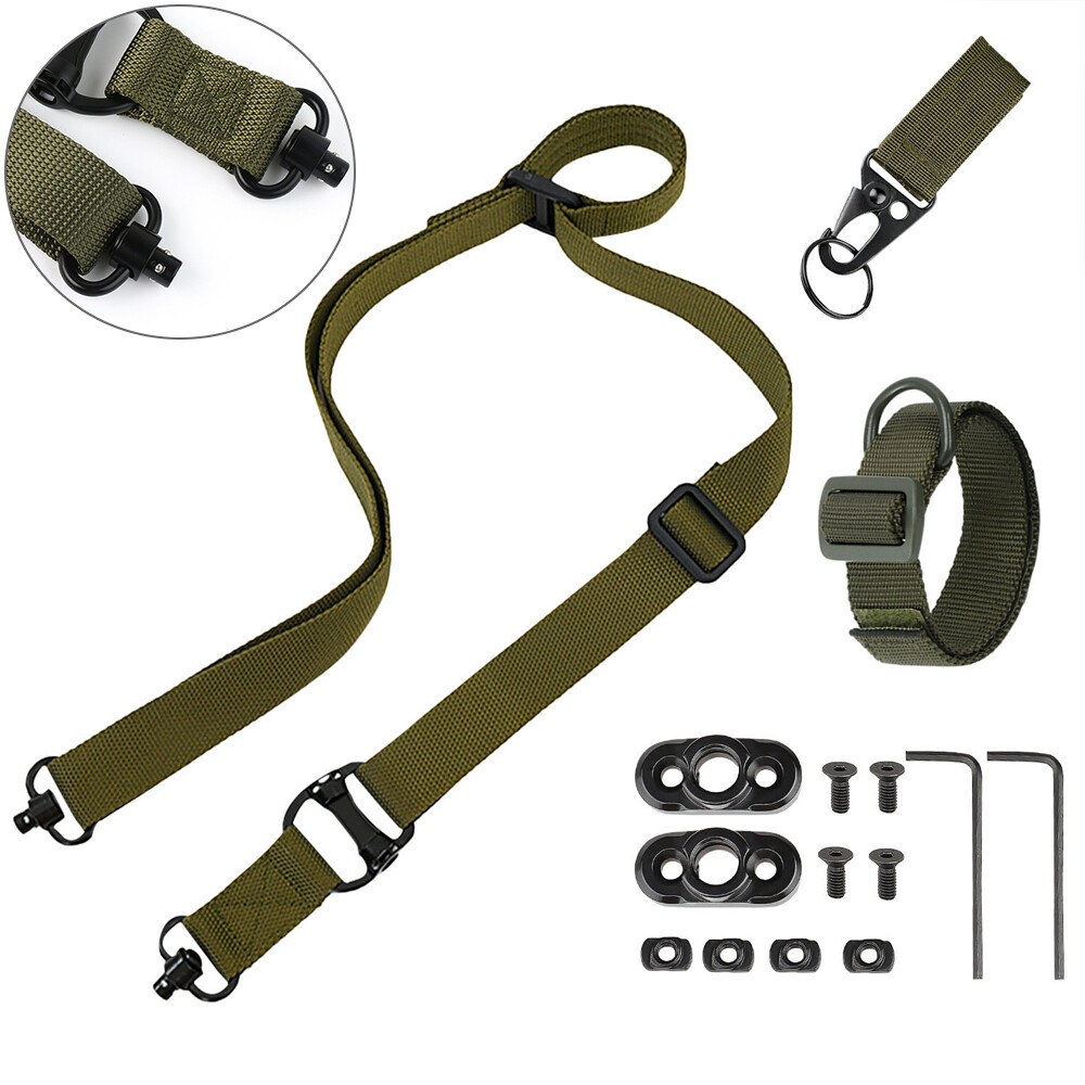 Adjustable MS4 2 Point QD Sling Strap/D Ring Loop Sling Mount Strap/Buckle Base