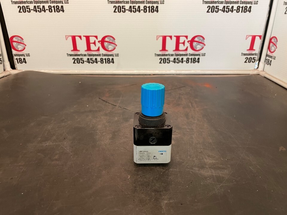 Festo LRP-1/4-2,5 PRECISION PRESSURE REGULATOR