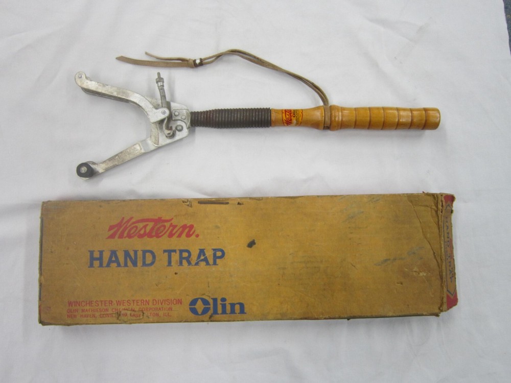 Vintage Western Hand Trap