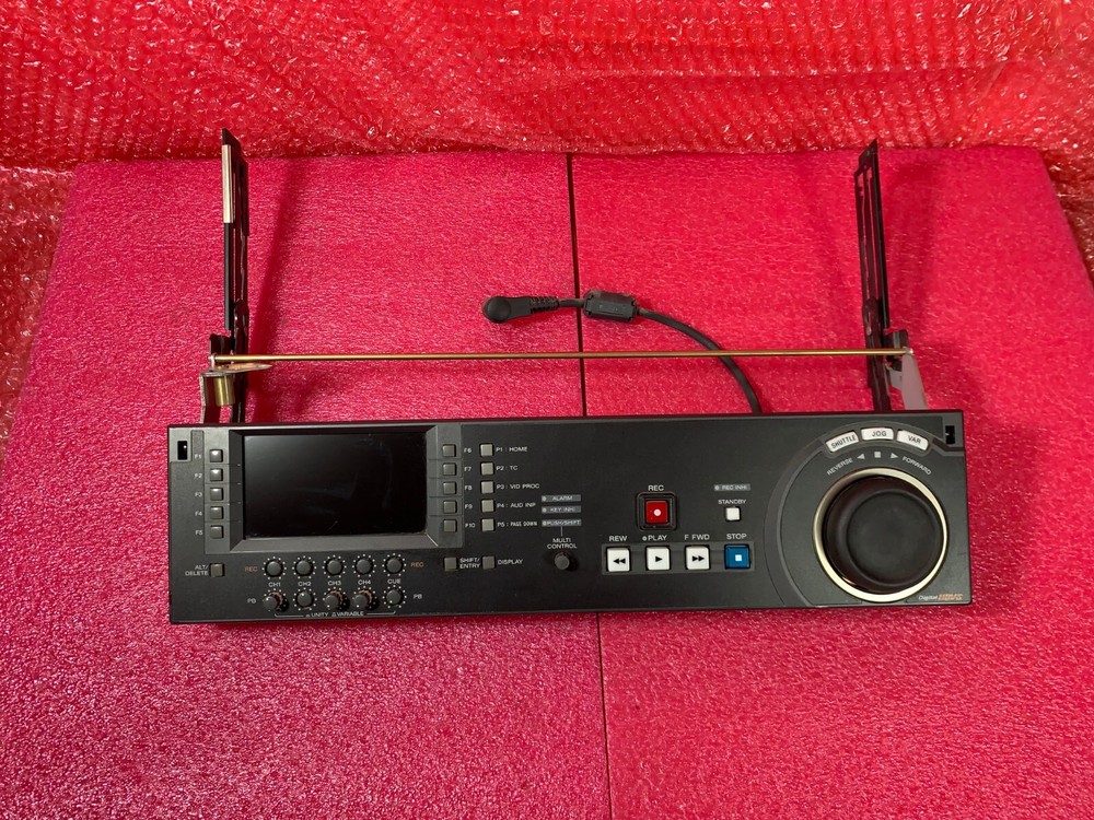 Sony HDW-1800 HDCAM Studio Editing Recorder ''Panel + Buttons And Screen''