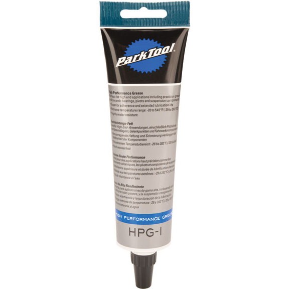 Park Tool HPG-1 High Performance Ceramic Grease - Extreme Temp, Water-Resistant