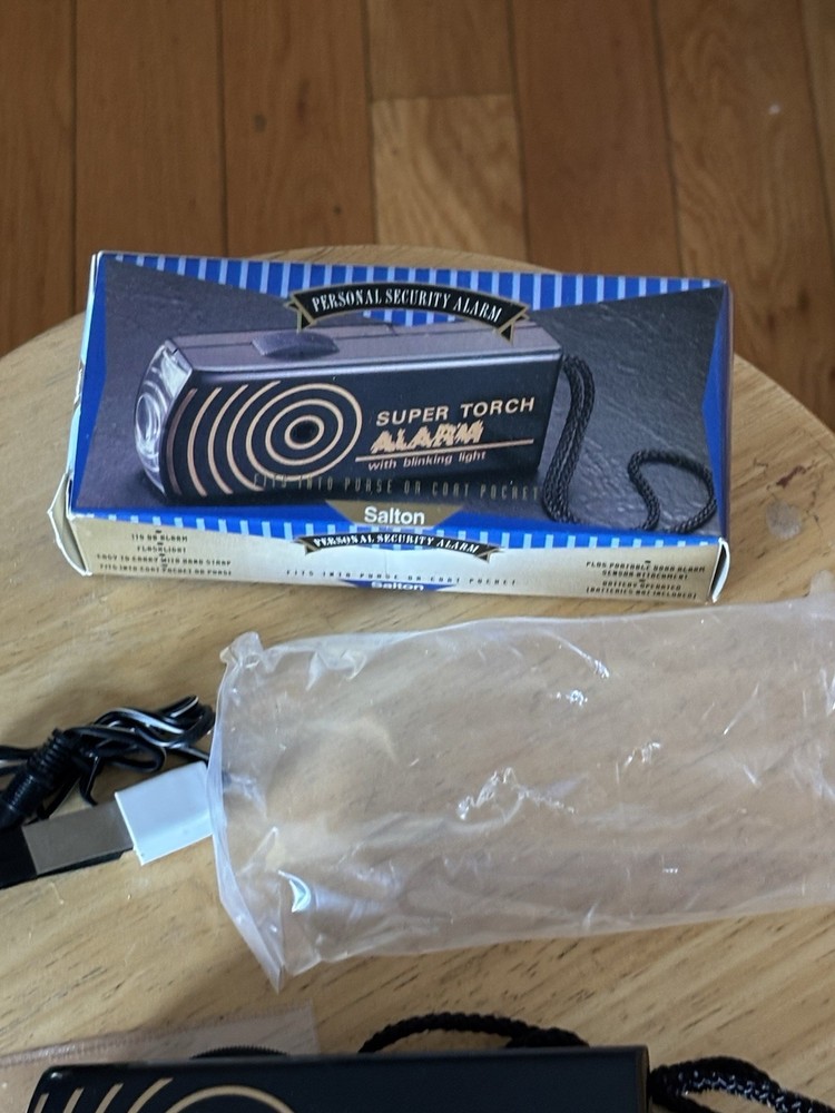Salton Super Torch Personal Alarm Security