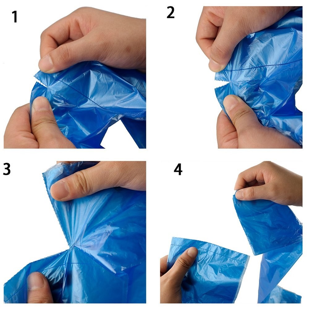 Medium Trash Bags, 7 Gallon, 120 Counts/ 6 Rolls
