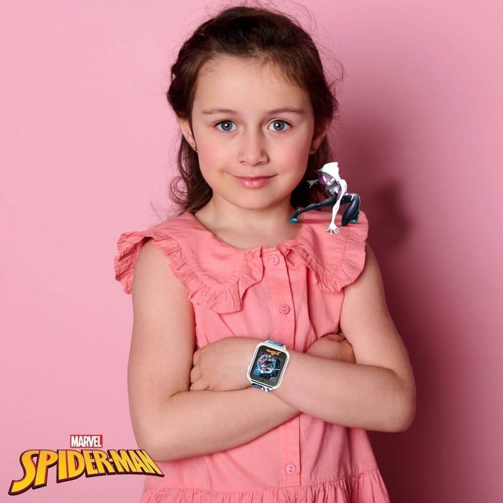 Creative Play with Spiderman Educational Kids Smartwatch - 40mm Touchscreen