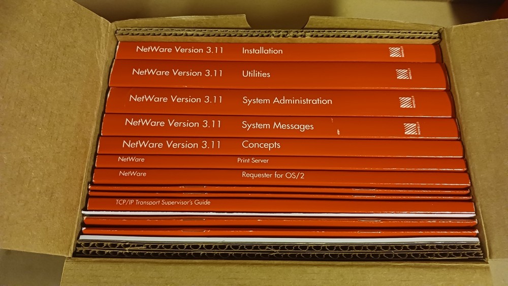 Novell NetWare v3.11, In Original Box
