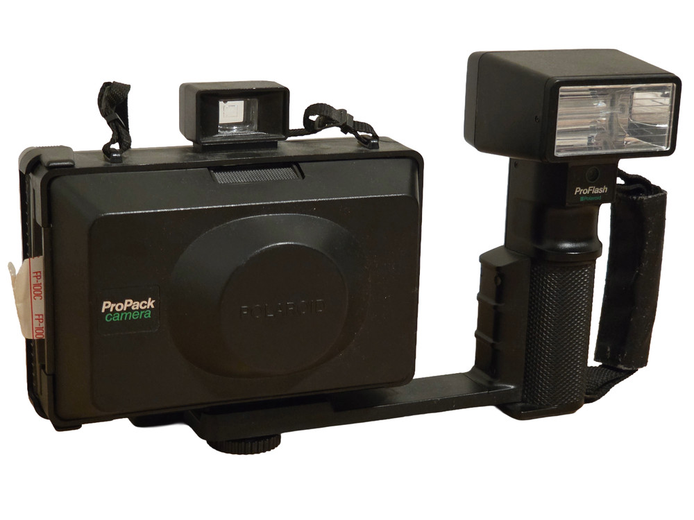 Vintage Polaroid ProPack Professional Instant Camera w/Electronic Flash Untested
