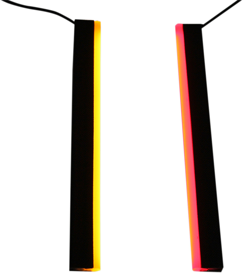 Custom Dynamics 10" Dual Color Plasma Rods Accent Light Kit fits Harley