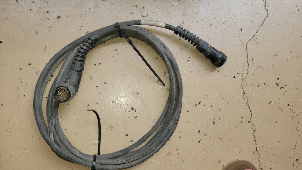 SPECTRA PRECISION TRIMBLE TOPCON LASERPLANE COIL CABLE MACHINE CONTROL - 11 PIN