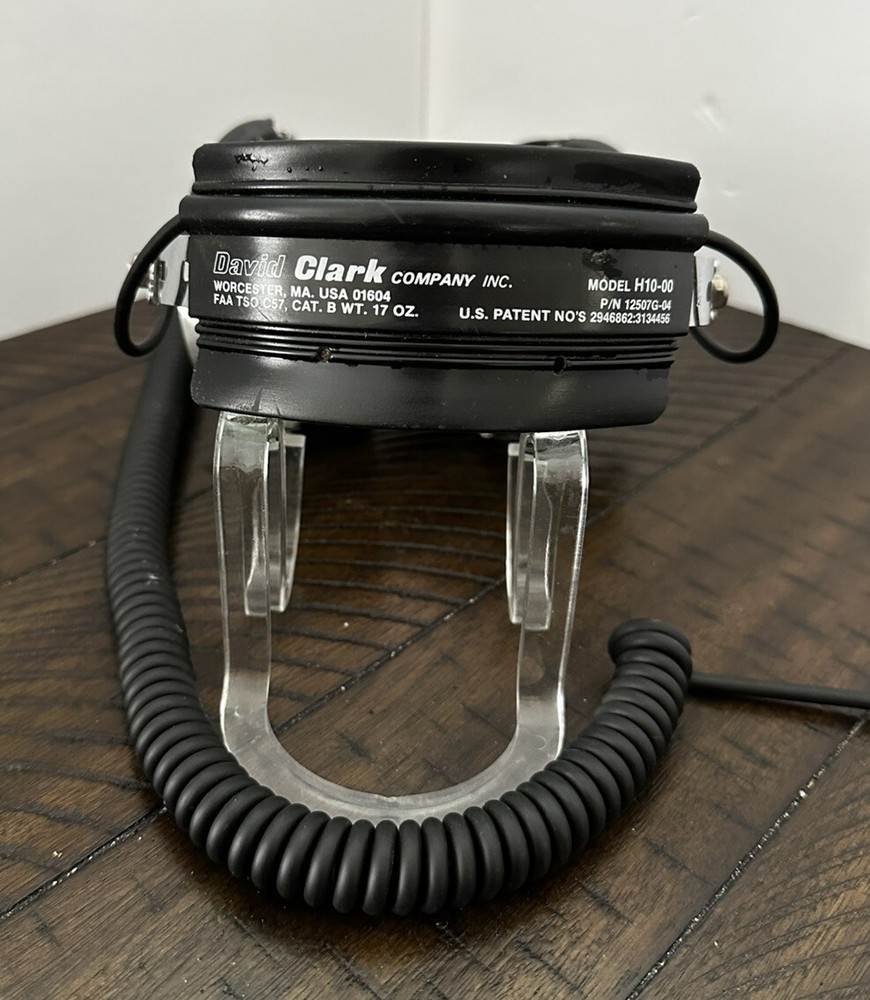 David Clark H10-00 Headset - Tested & Works