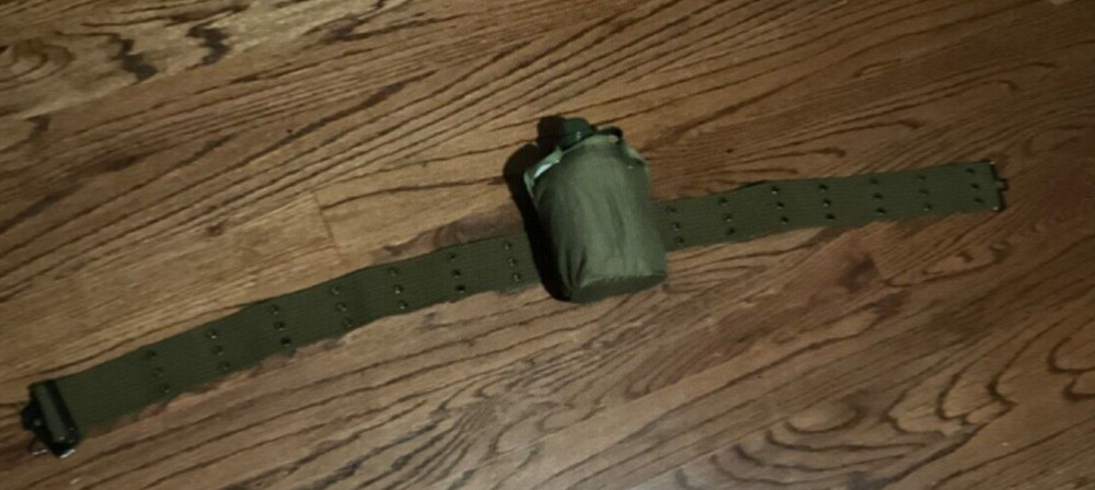 G.I. Style Canteen, Cover & Belt