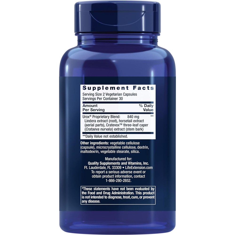 Life Extension Women's Bladder Support, 60 Vegetarian Capsules