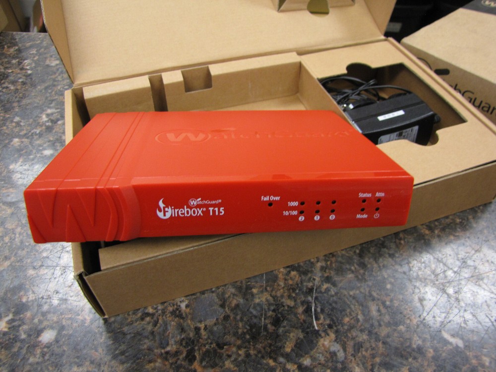 WatchGuard Firebox T15 MS1AE3 Firewall Router in box