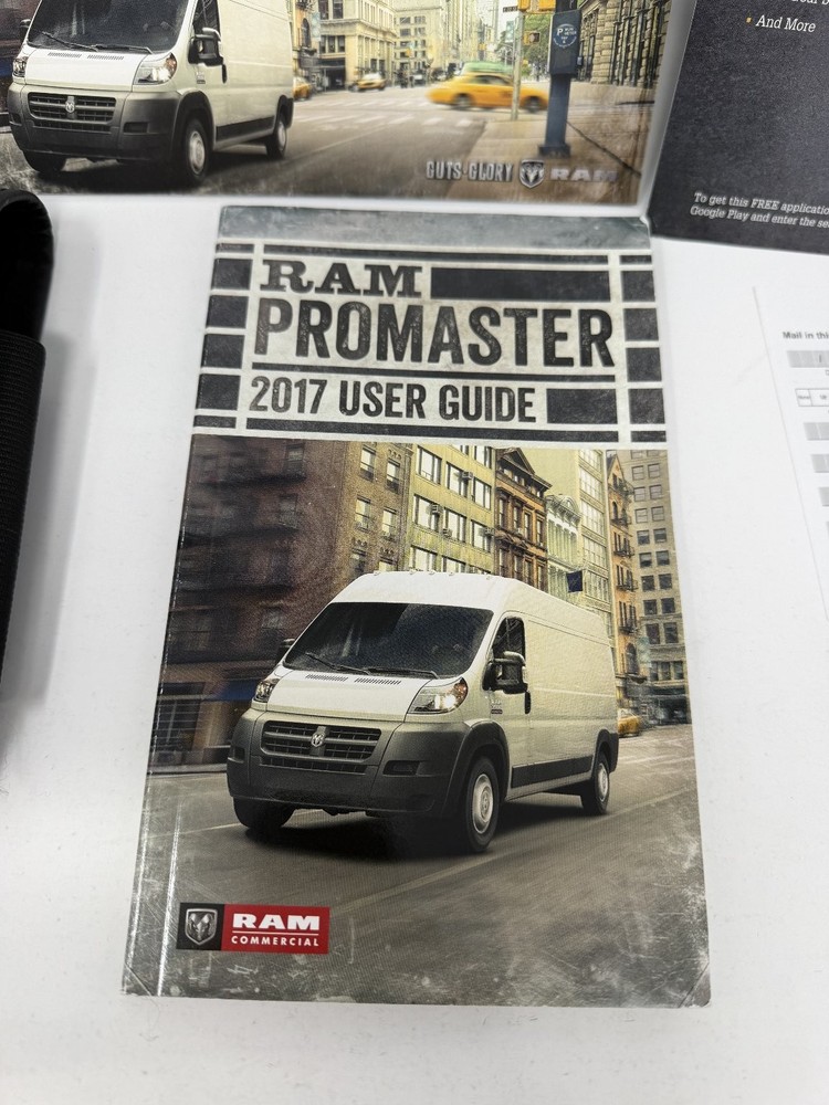 2017 RAM Promaster Owners Manual OEM Complete Set