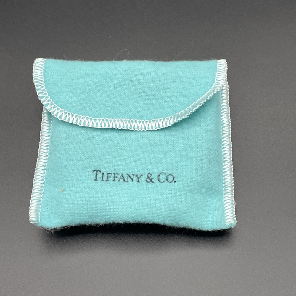 Tiffany Sterling Silver Candy / Nut Dish Shell Form W/ Felt Bag No Monogram