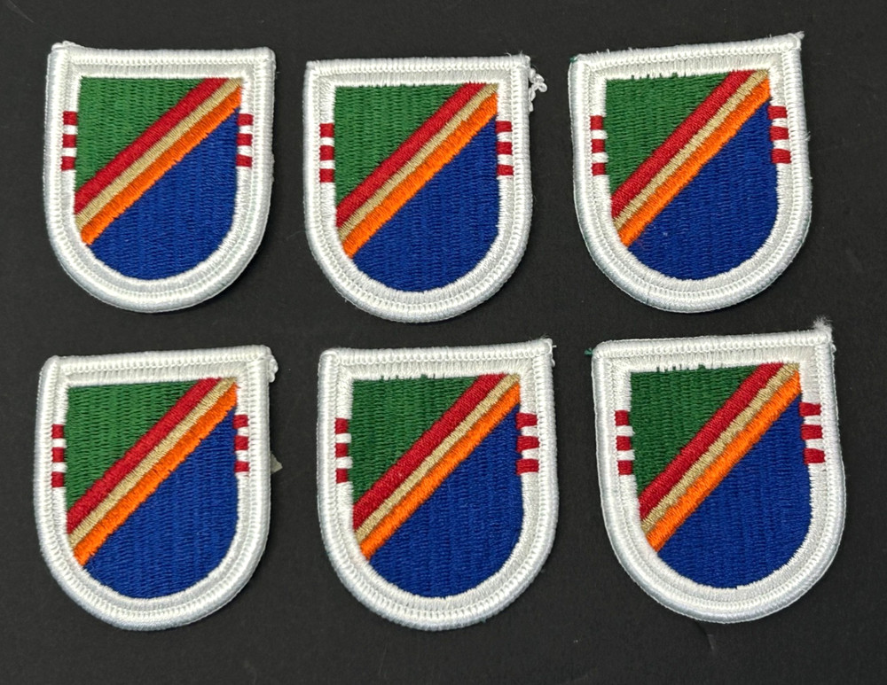 US Army 75th Ranger 3rd Battalion Beret Flash Patches