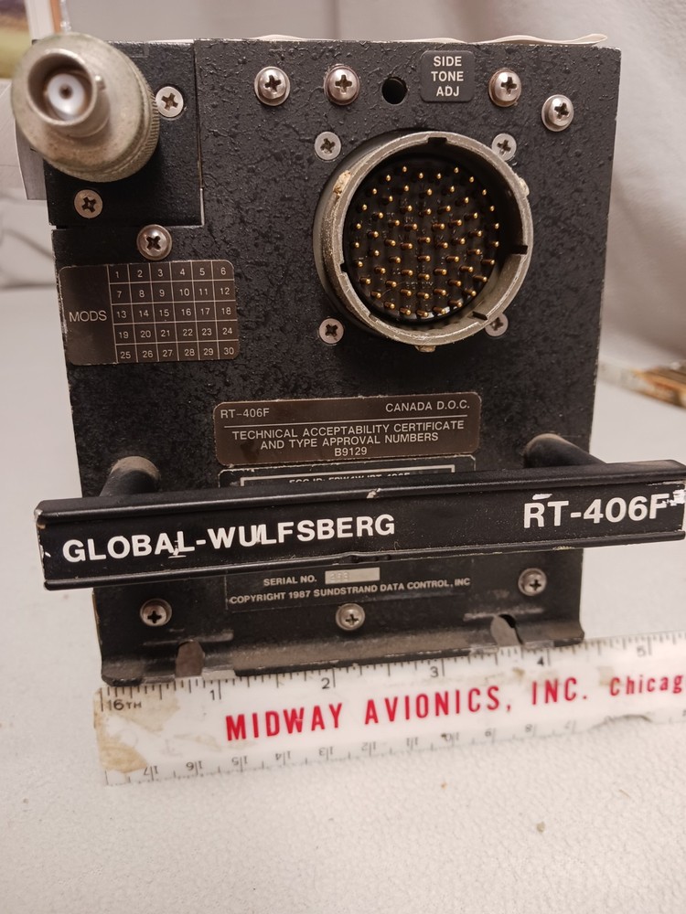 Wulfsberg RT-406F UHF Flexcomm FM Transceiver 400-01285-00