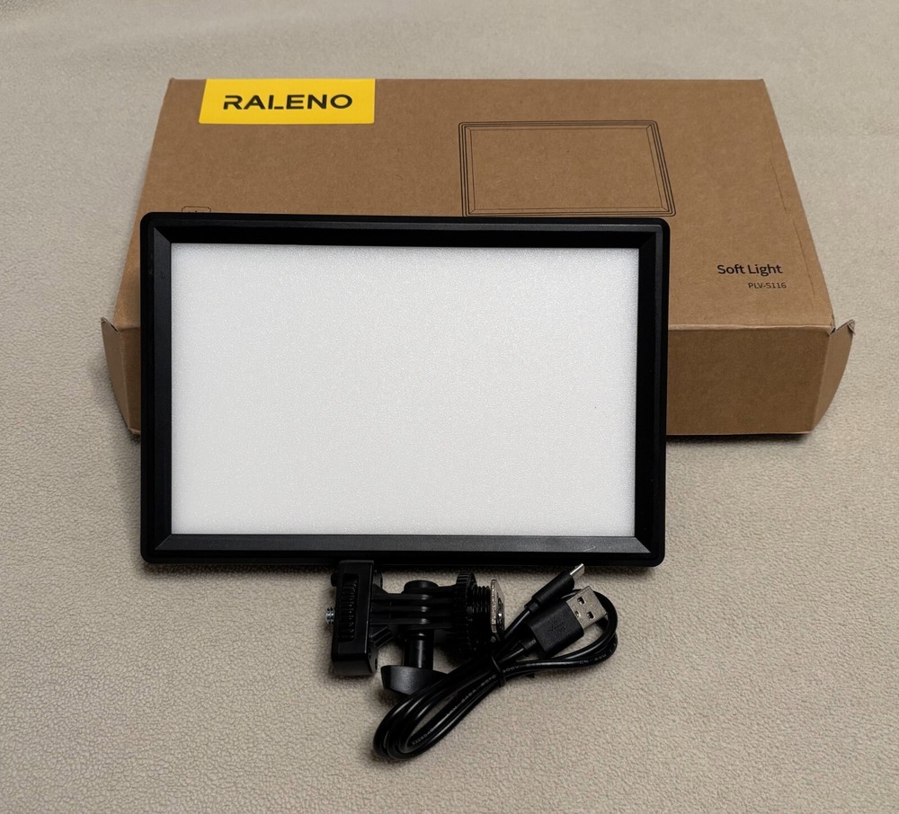 LED panel light panel Raleno PLV-S116 12W 600 lux