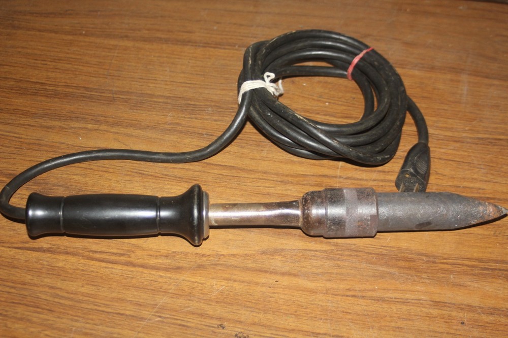 GE vintage soldering iron