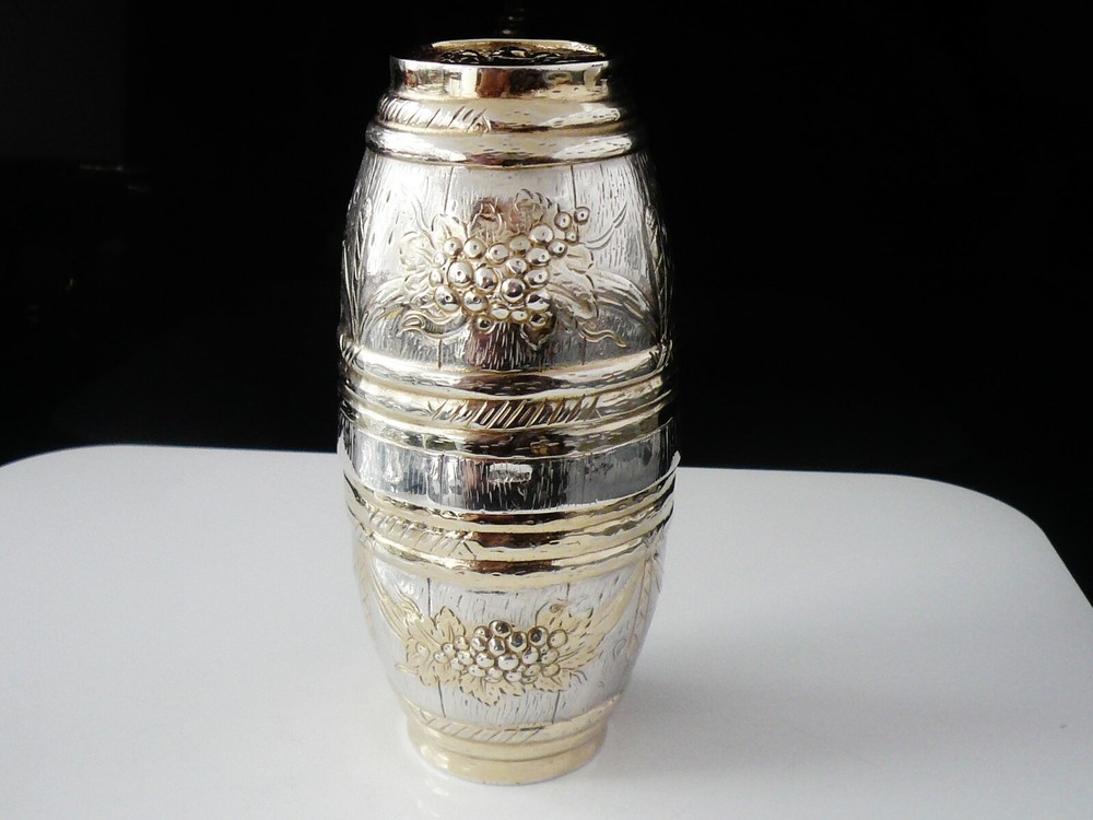 Silver Gilt Doppelbecher Double Beaker Brautbecher,
