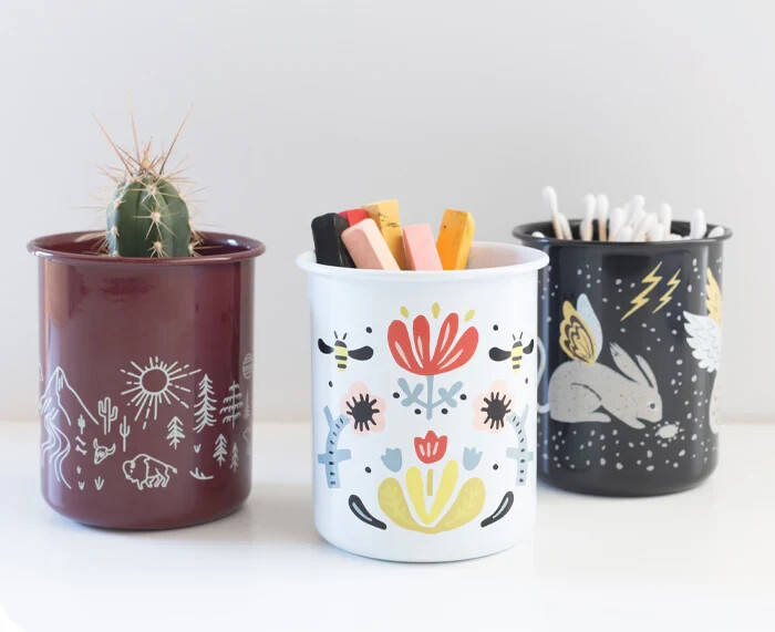 Danica Studios, Superblooms Pencil Cup, New, Free Shipping