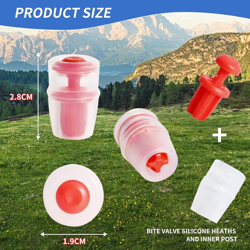 Bite Valve Replacement Mouthpiece Fit for Hydration Pack Bladder Water Backpack