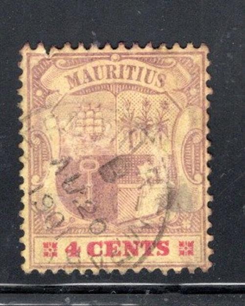 BRITISH MAURITIUS STAMPS USED LOT 52CF