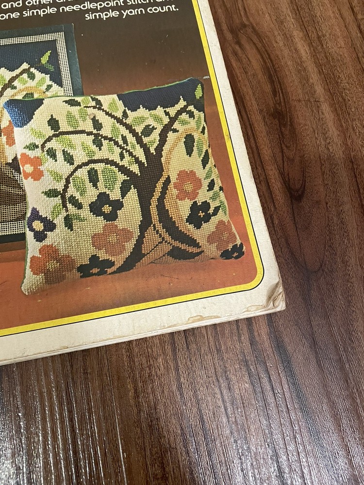 Lisbeth Perrone's Needlepoint Workbook First Edition Red Spiral Bound 1973