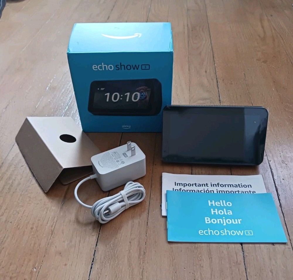 Amazon Echo Show 5 - Black – Open Box – New/Unused